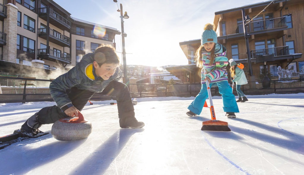 Cirque Residences at Viceroy Snowmass Base Village Ice Rink;
