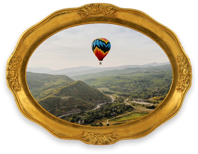 Residências Circas no Viceroy Snowmass Hot Air Balloon;
