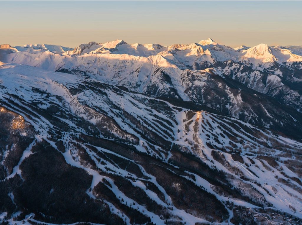 Cirque Residences at Viceroy Snowmass Mountains and Ski Runs;