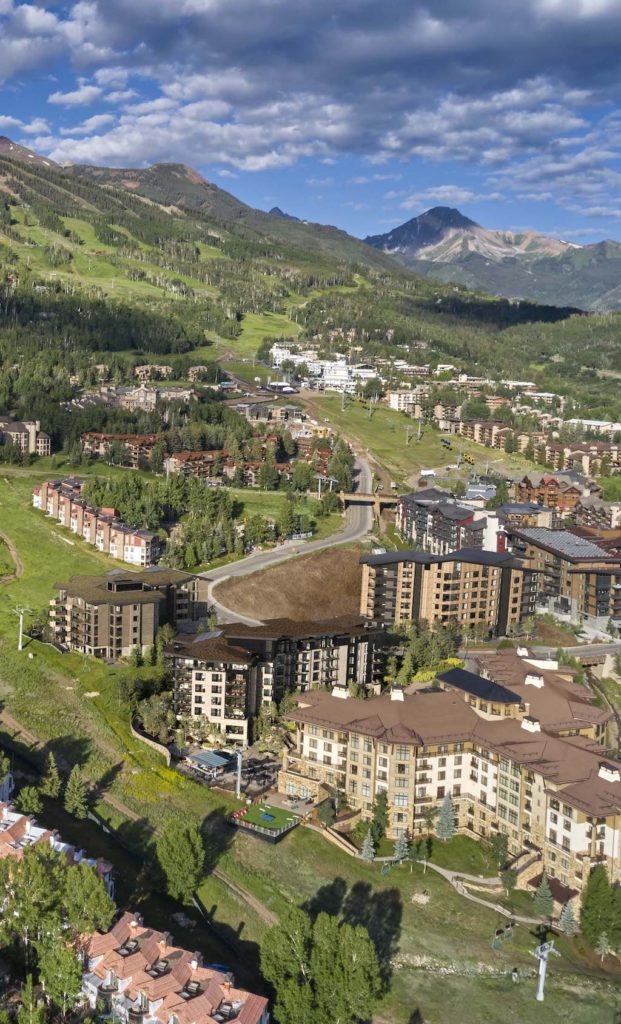 Cirque Residences at Viceroy Snowmass Ariel View of Snowmass;